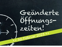 Öffnungszeiten MKZ Öffnungszeiten MKZ